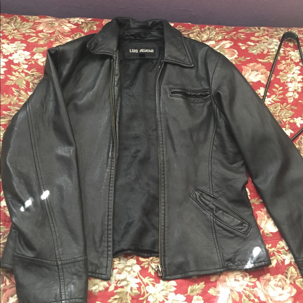 Leather Jacket by Luis Alvear